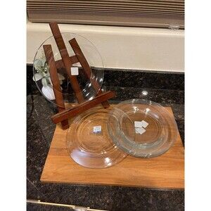 4 NEW Vintage Libbey Crisa Moderno